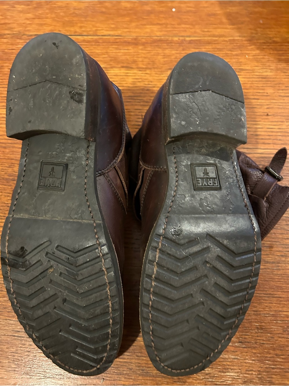 Brown Women’s Leather Boots - Unbranded